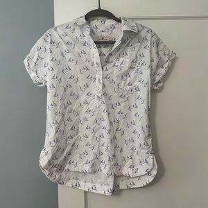 Vineyard Vines Sailboat Blouse